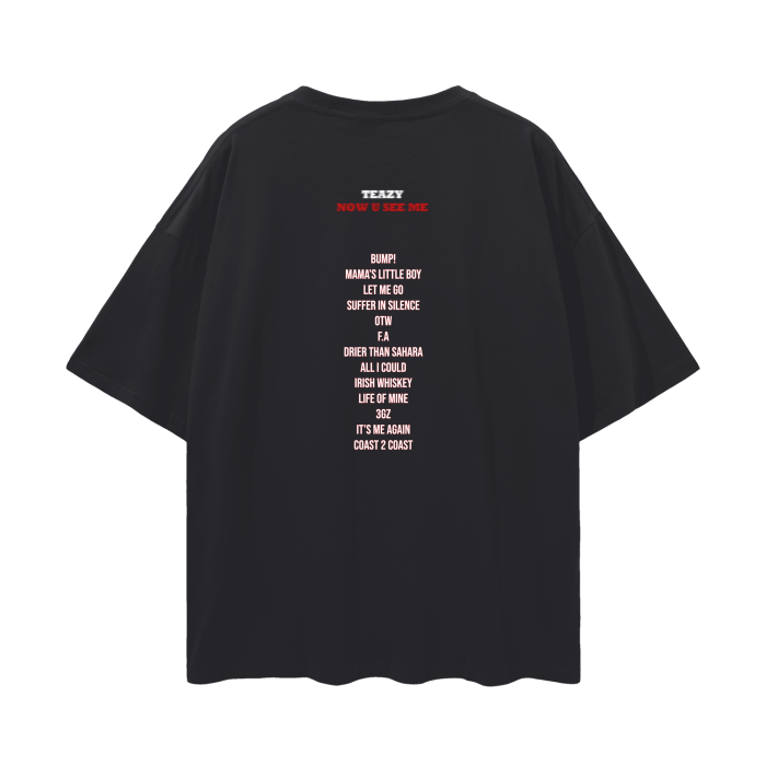 Jteazy,OVERSIZED TEE,STREETWEAR,AUSRAP,RAP,MUSIC,MOQ1,Delivery days 5