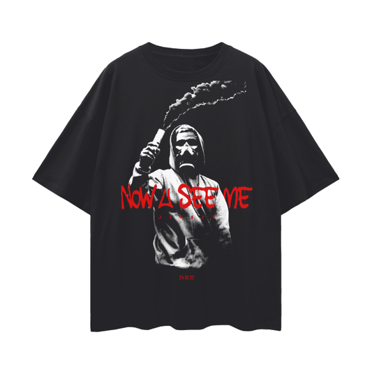 JTEAZY - NOW U SEE ME (OVERSIZED TEE)